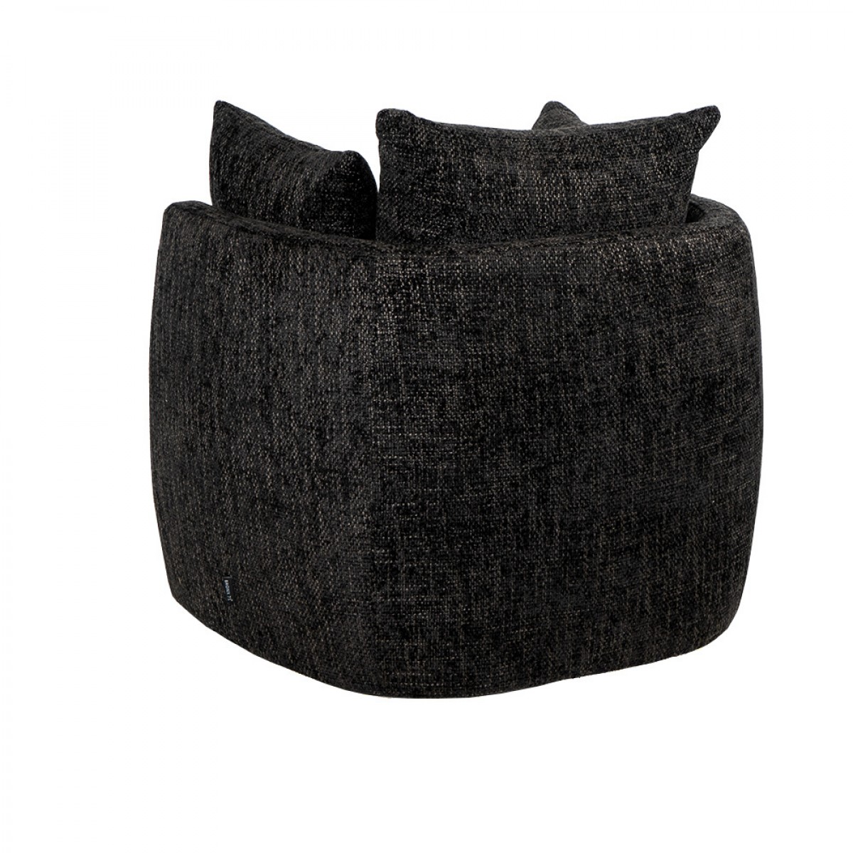 Fauteuil Restaurant Cafe Bar Et Horeca - Max Chenille Zwart